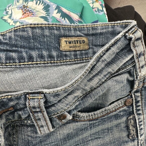 Silver‎ Jeans Womens Twisted  Size 27 x 31 - Picture 3 of 10